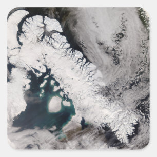 Baffin Island Square Sticker