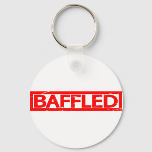 Baffled Stamp Keychain