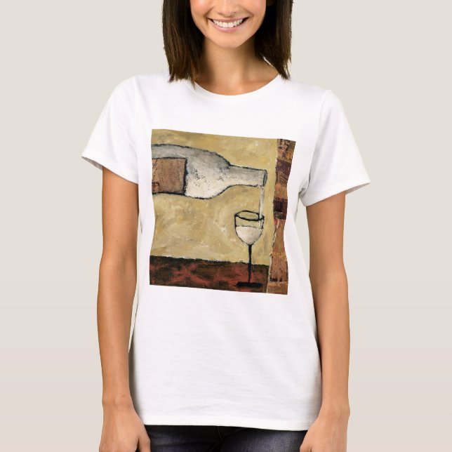 BAG03 White Wine.tif T-Shirt (Front)