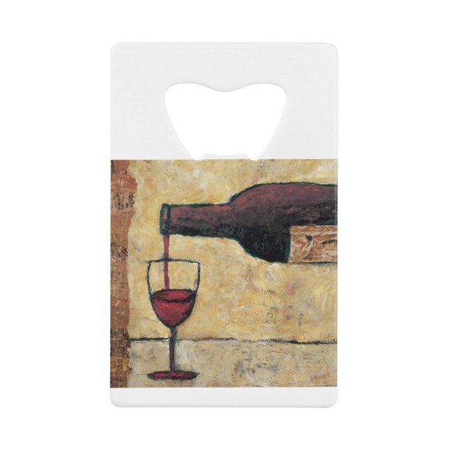 BAG04 Red Wine.tif Credit Card Bottle Opener (Front)