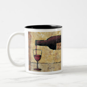 BAG04 Red Wine.tif Two-Tone Coffee Mug