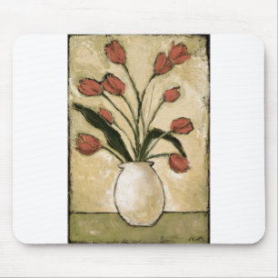BAG10-V2 Tulips in Red.tif Mouse Pad