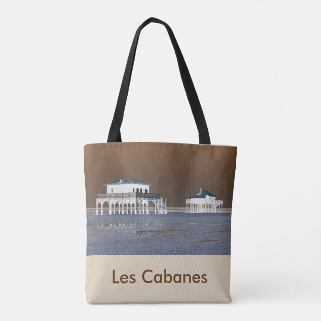 bag “Basin of Arcachon” recto - “LesCabanes” back (Back)
