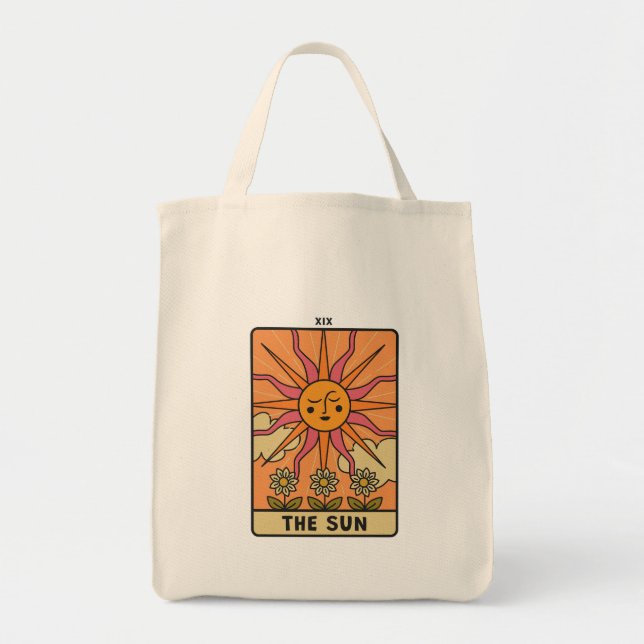 Bag Bolsa Tote - The Sun Tarot (Devant)