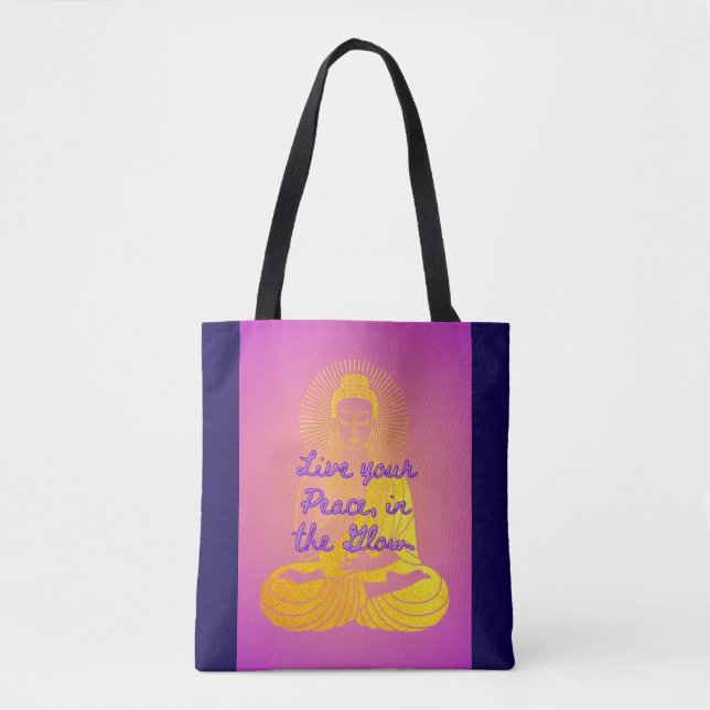 Bag BuddhaToday V4 Sunrise Buddha Tote #1 (Devant)