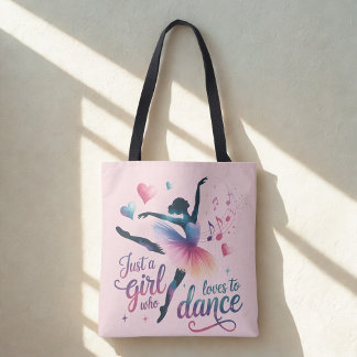 Bag Dance Lover Pink Shoulder Tote