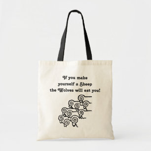 Bag Don't be a Sheep tote