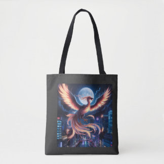 Bag Fênix flamejante Bolsa Tote
