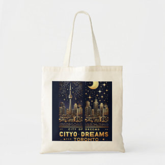 Bag Gilded Toronto Skyline Tote - Premium Edition