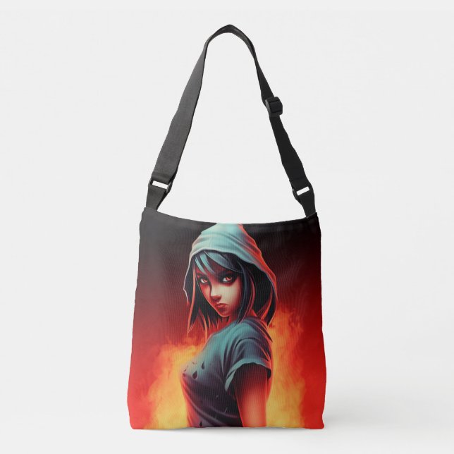 Bag girl blue hat (Front)