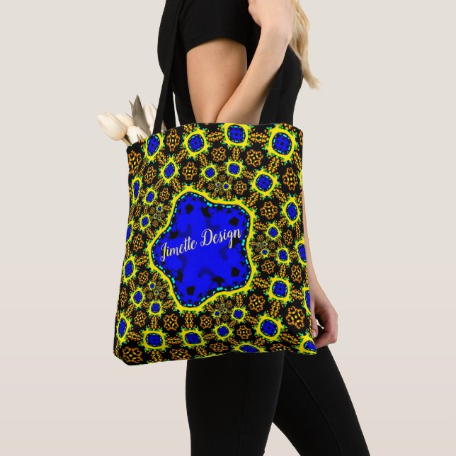 Bag hold-all Jimette Mandala Design (Close Up)