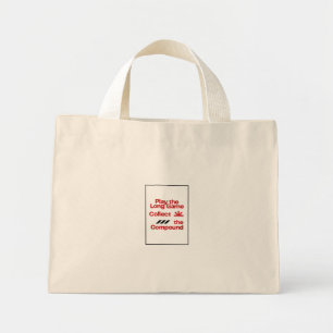 Bag Jouez sur le Long Terme Mini Tote