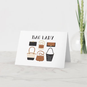 Bag Lady Card
