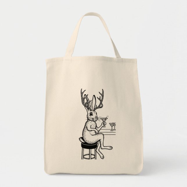 Bag Martini Jackalope tote (Devant)