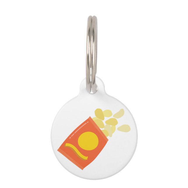 Bag of Chips Pet Tag (Front)