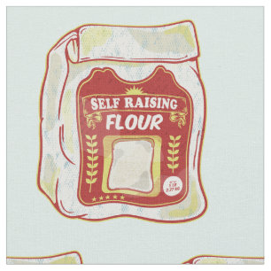 Bag of self raising flour fabric