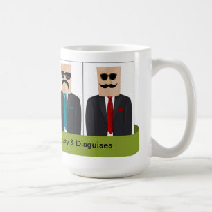 Bag Over Head Man of Mystery and Disguises Mug