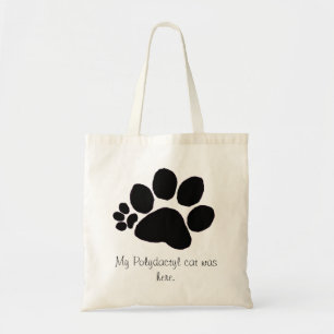 Bag - Right Polydactyl Pawprint