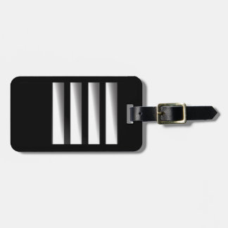 Bag Tag - Captain - Silver Stripes