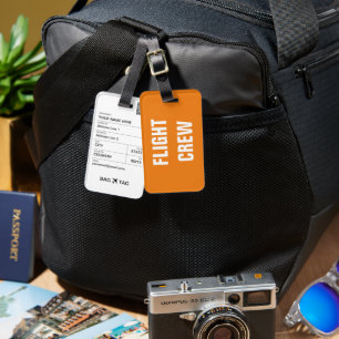 BAG TAG - Flight Crew