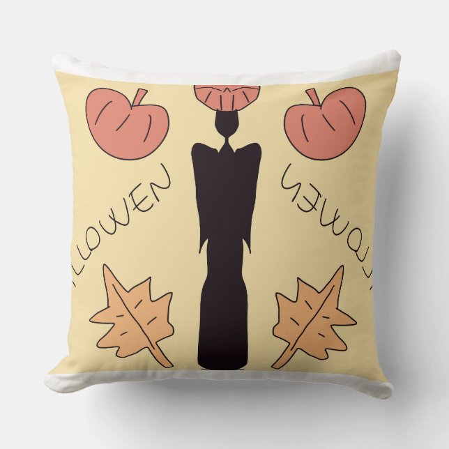 bag throw pillow (Front)