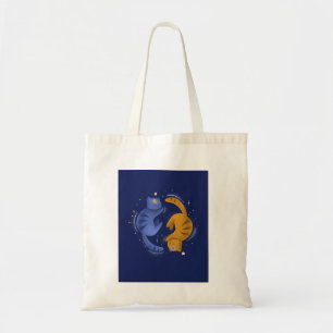 Bag Tote Celestial Cats