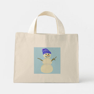 Bag Tote mini bonhomme de neige