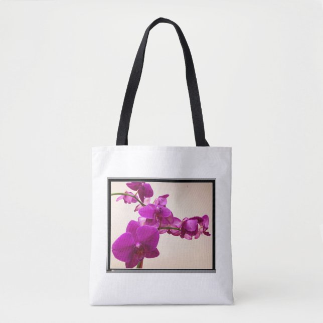 Bag Tote orchidée rose (Devant)