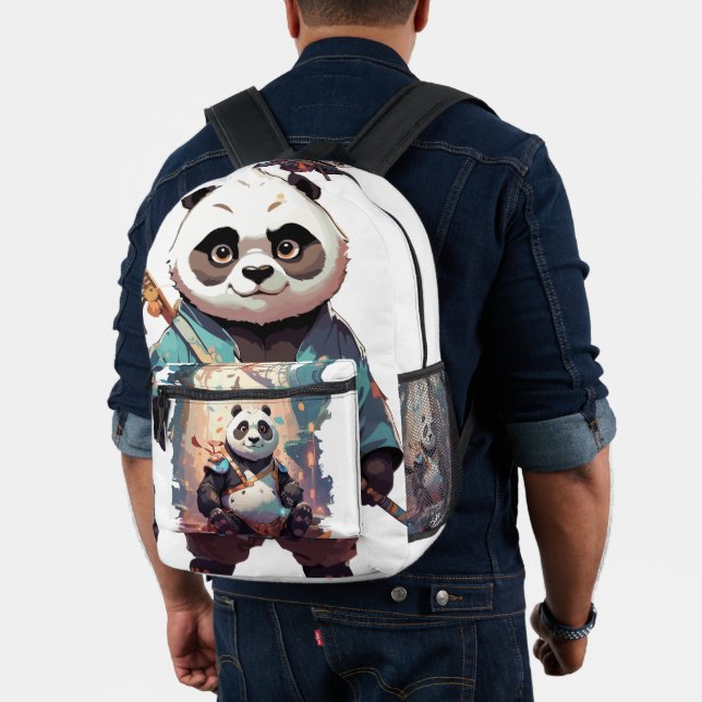 Bag Type: Print Cut Sew Backpack panda (Insitu (Model))