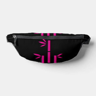 Bag Type: Print Cut Sew Fanny Pack(Black)