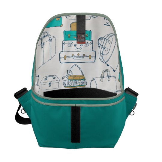 Bag with bag motive commuter bags