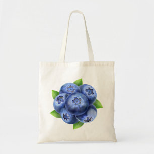 Bag with blueberries