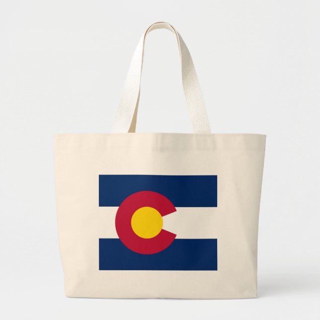 Bag with Flag of  Colorado State - USA (Front)