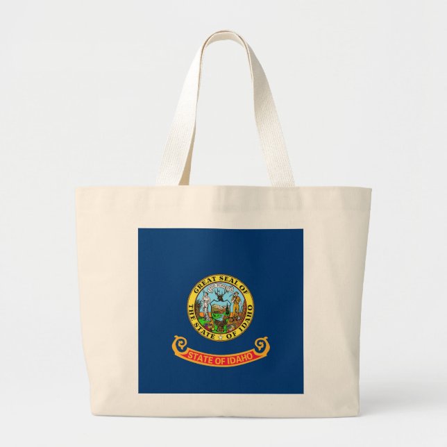 Bag with Flag of  Idaho State - USA (Front)