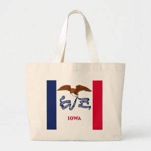 Bag with Flag of Iowa State - USA