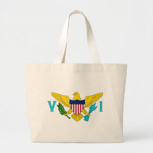Bag with Flag of  Virgin Islands- USA