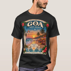 Baga Beach — Sun, Sand & Soul 🏖️ T-Shirt