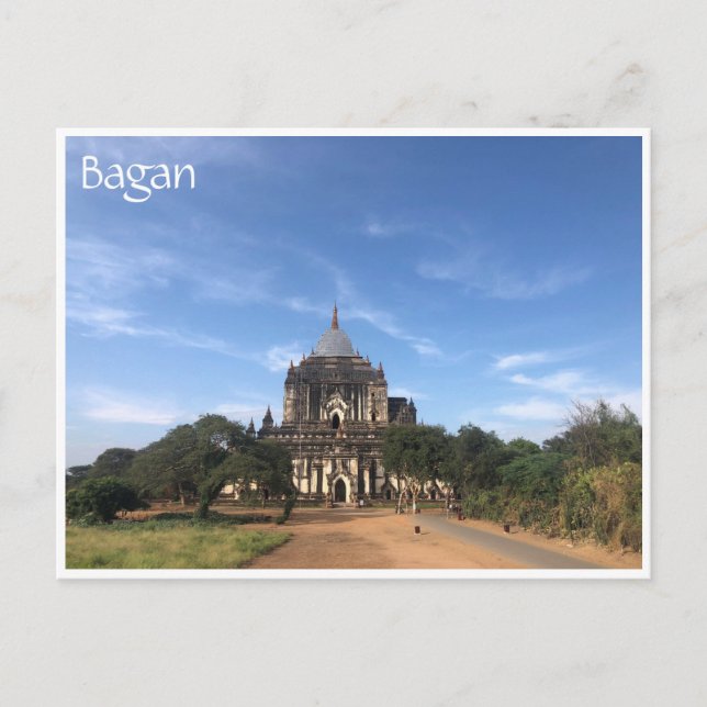 bagan ancient temple postcard (Front)