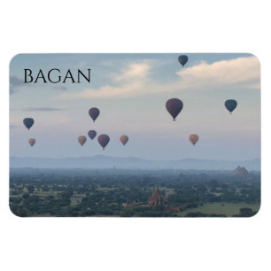 bagan myanmar balloons magnet
