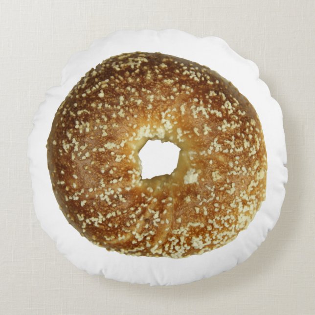 BAGEL 3 THROW PILLOW (Front)