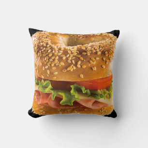 BAGEL 5 THROW PILLOW