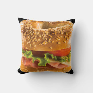 BAGEL 5   THROW PILLOW