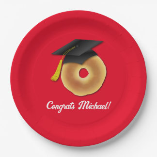 Bagel Breakfast Brunch Graduation Party Paper Plate