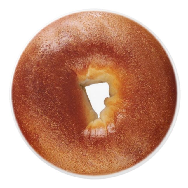 Bagel Ceramic Knob (Front)