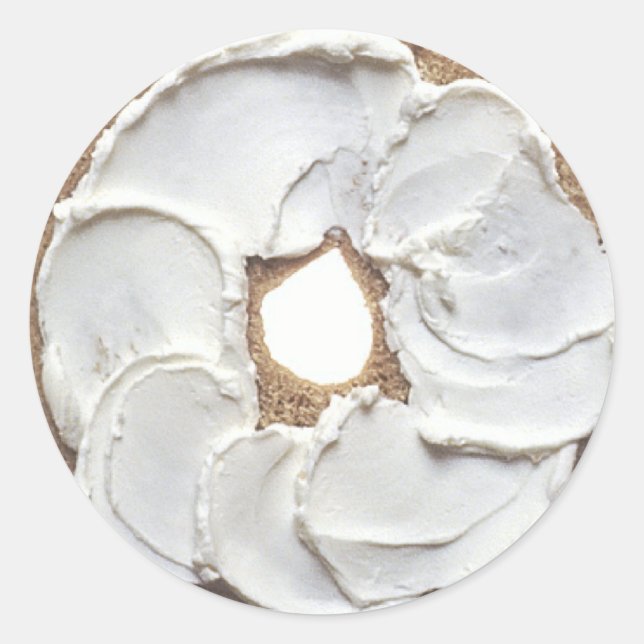 Bagel Classic Round Sticker (Front)