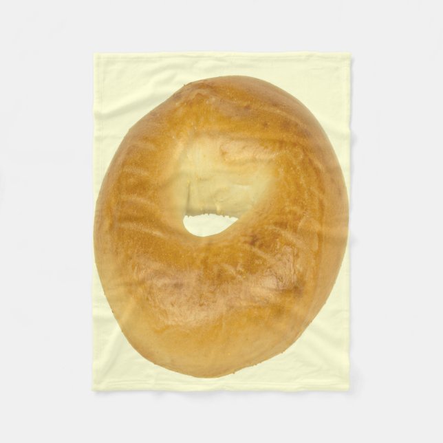 Bagel Fleece Blanket (Front)