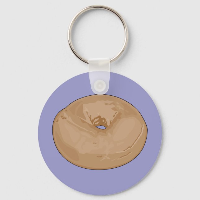 Bagel Keychain (Front)