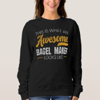 Bagel Maker Foodie Bread Bakery Food Jewish Sesame