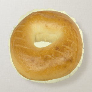 Bagel Round Pillow