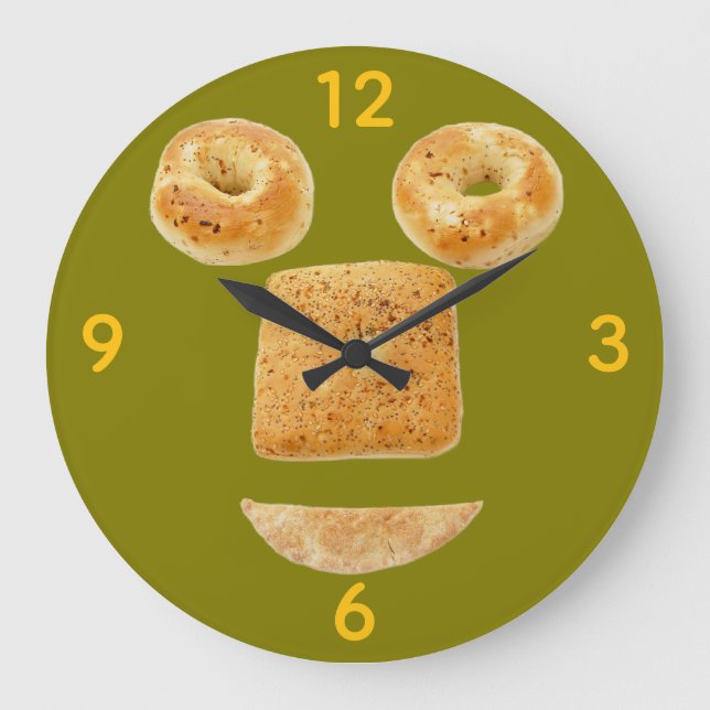 BAGEL Wall Clock (Front)